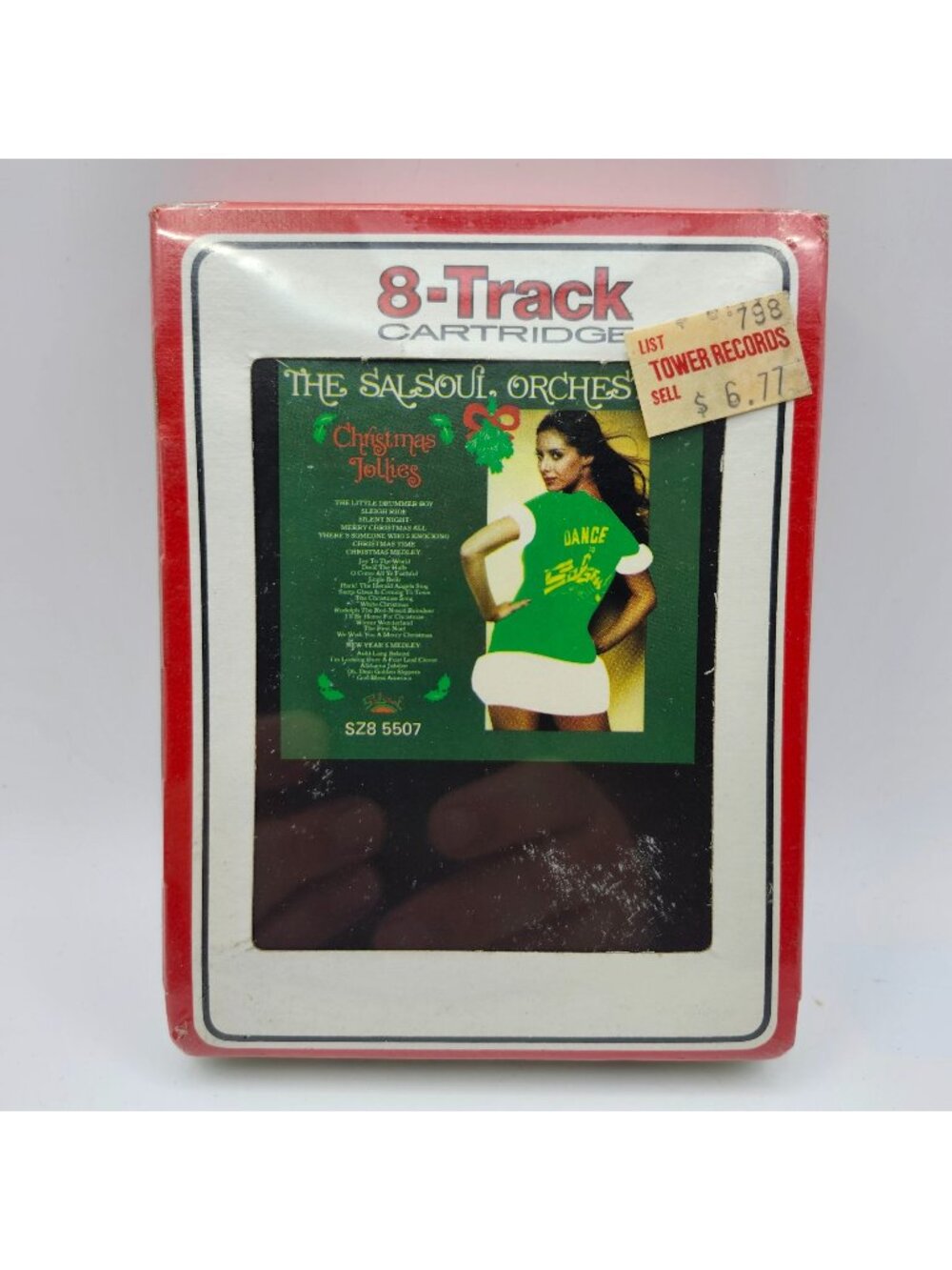 The Salsoul Orchestra Christmas Jollies 8Track Cartridge SZ8-5507 Holiday Music